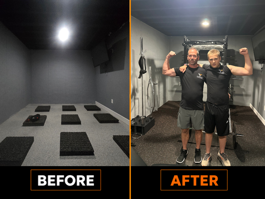 Home Gym of the Week: A Father-Son Home Gym in Pinckney