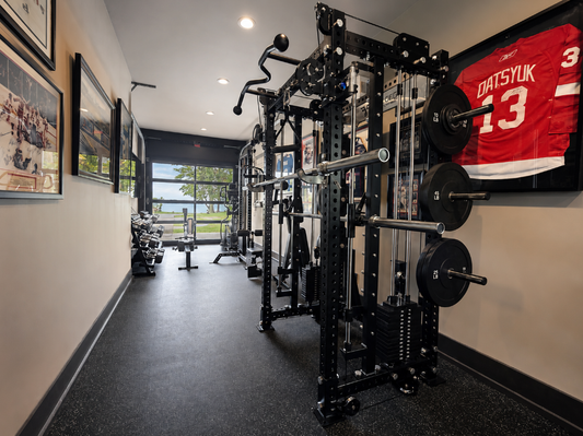 Home Gym of the Week: Trainer-Quality Garage Gym in Grosse Ile, Michigan