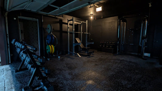 Home Gym of the Week: A Two-Car Garage in Howell Turned Into a Full Home Gym in 2 Days