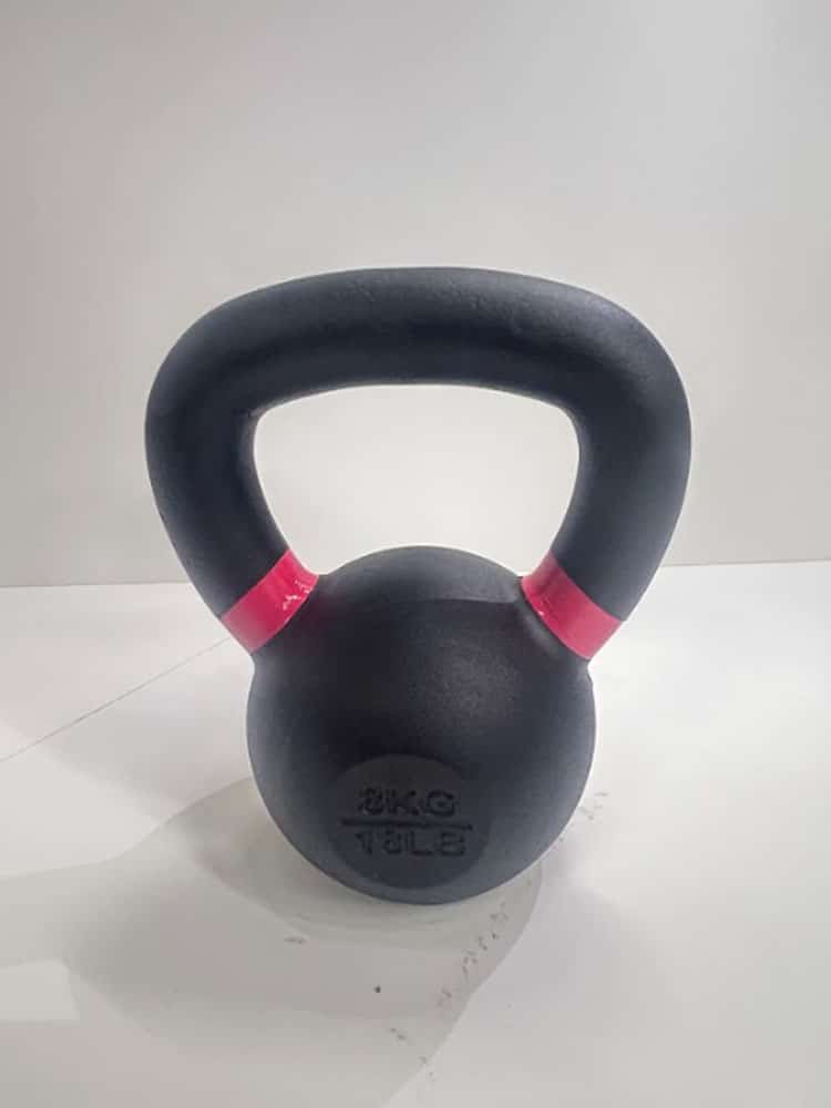 Premium Powder Coat Kettlebell – Individual