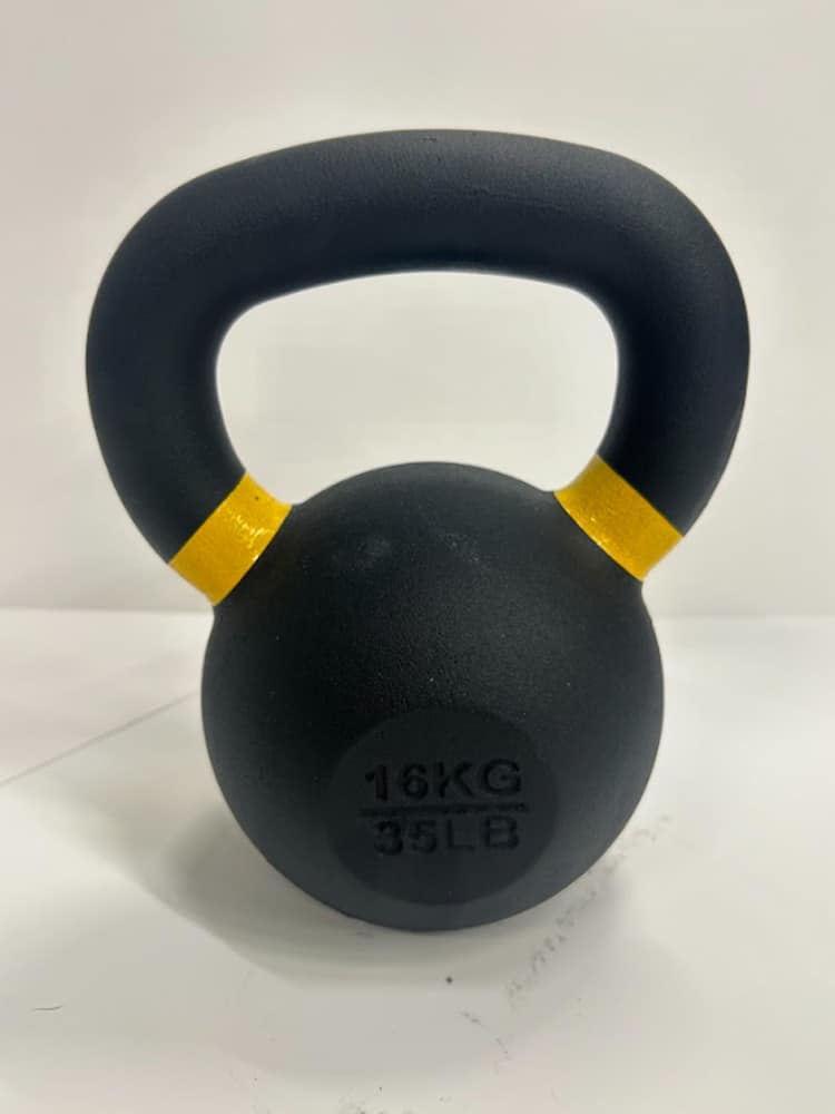 Premium Powder Coat Kettlebell – Individual