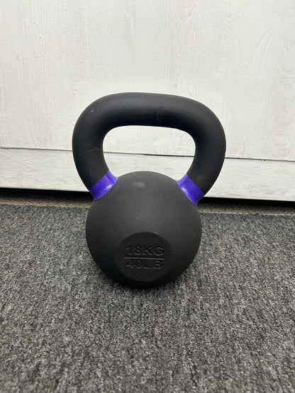 Premium Powder Coat Kettlebell – Individual