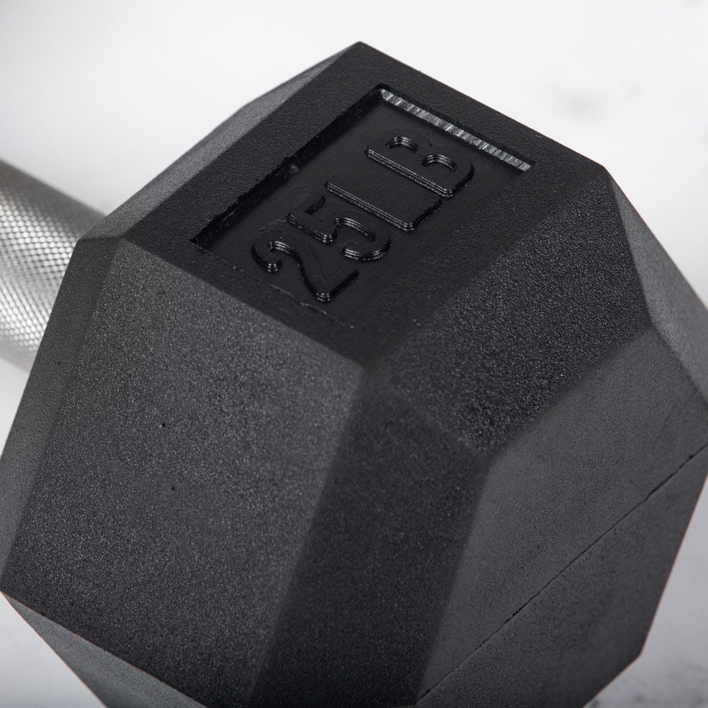 Rubber Hex Dumbbell – Set